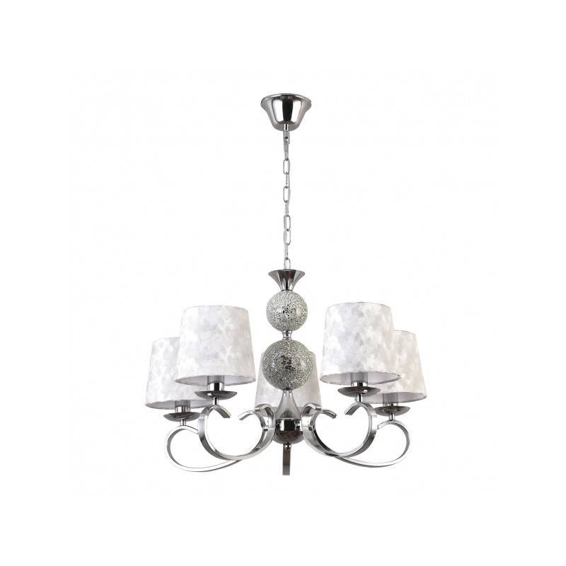 Lámpara Mendoza 5xE14 cromo Fabrilamp